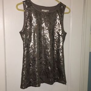 Banana Republic sleeveless blouse
